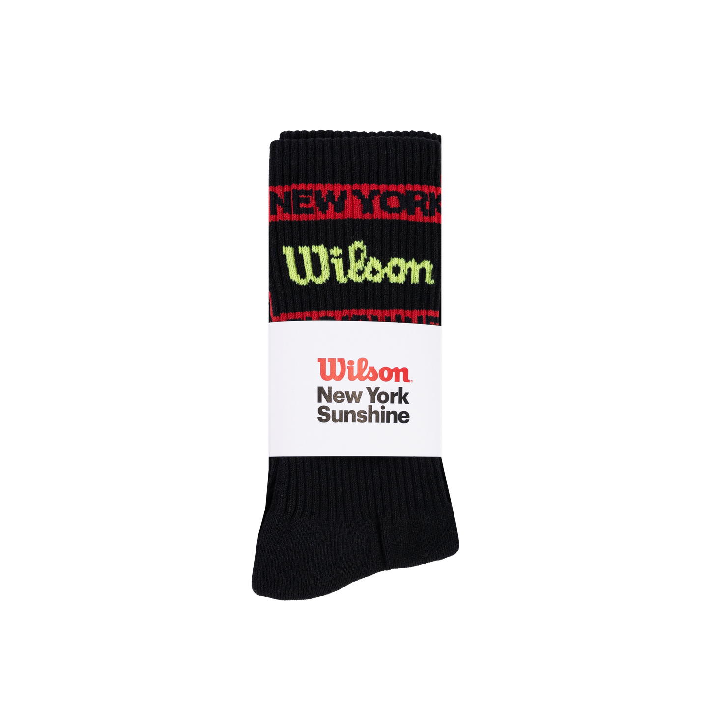 Wilson x New York Sunshine Socks - Black