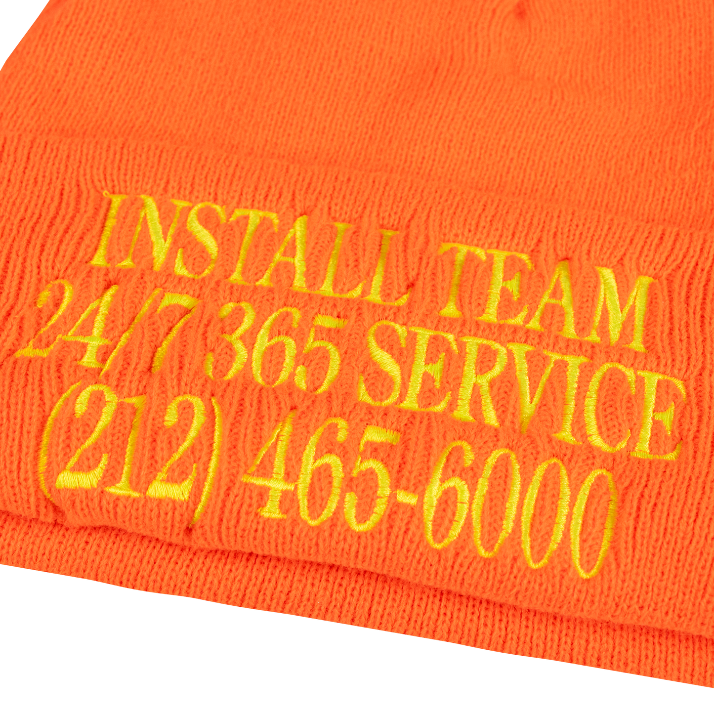 World’s Most Famous Arena Beanie Orange