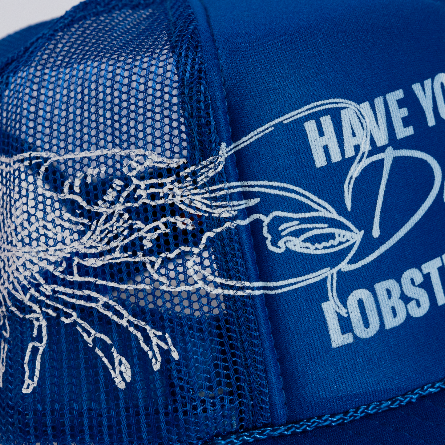 LOBSTER COBB SALAD Hat Blue