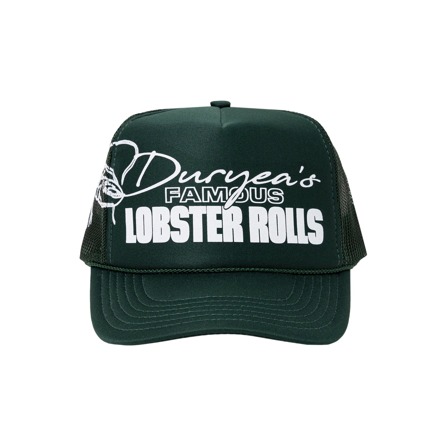 LOBSTER ROLLS Hat Green