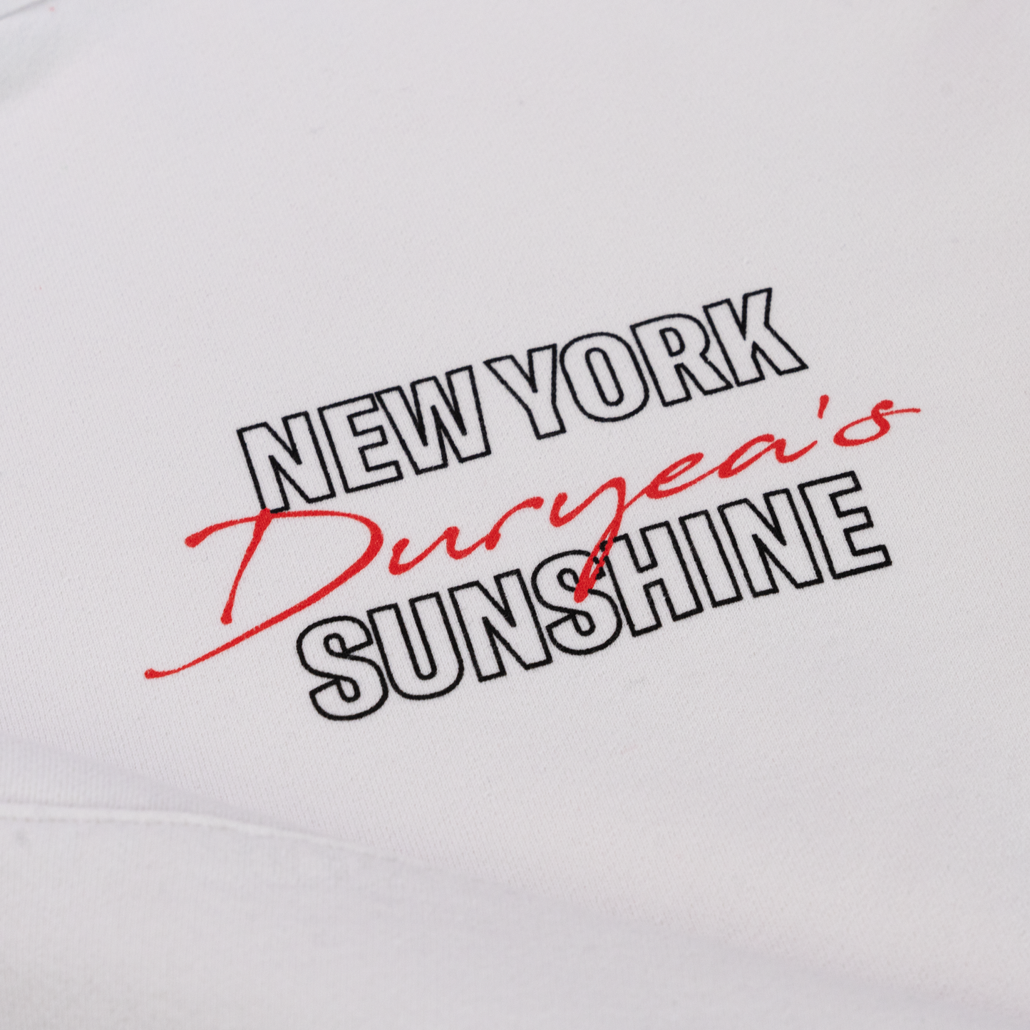 WORLD FAMOUS Hoodie White