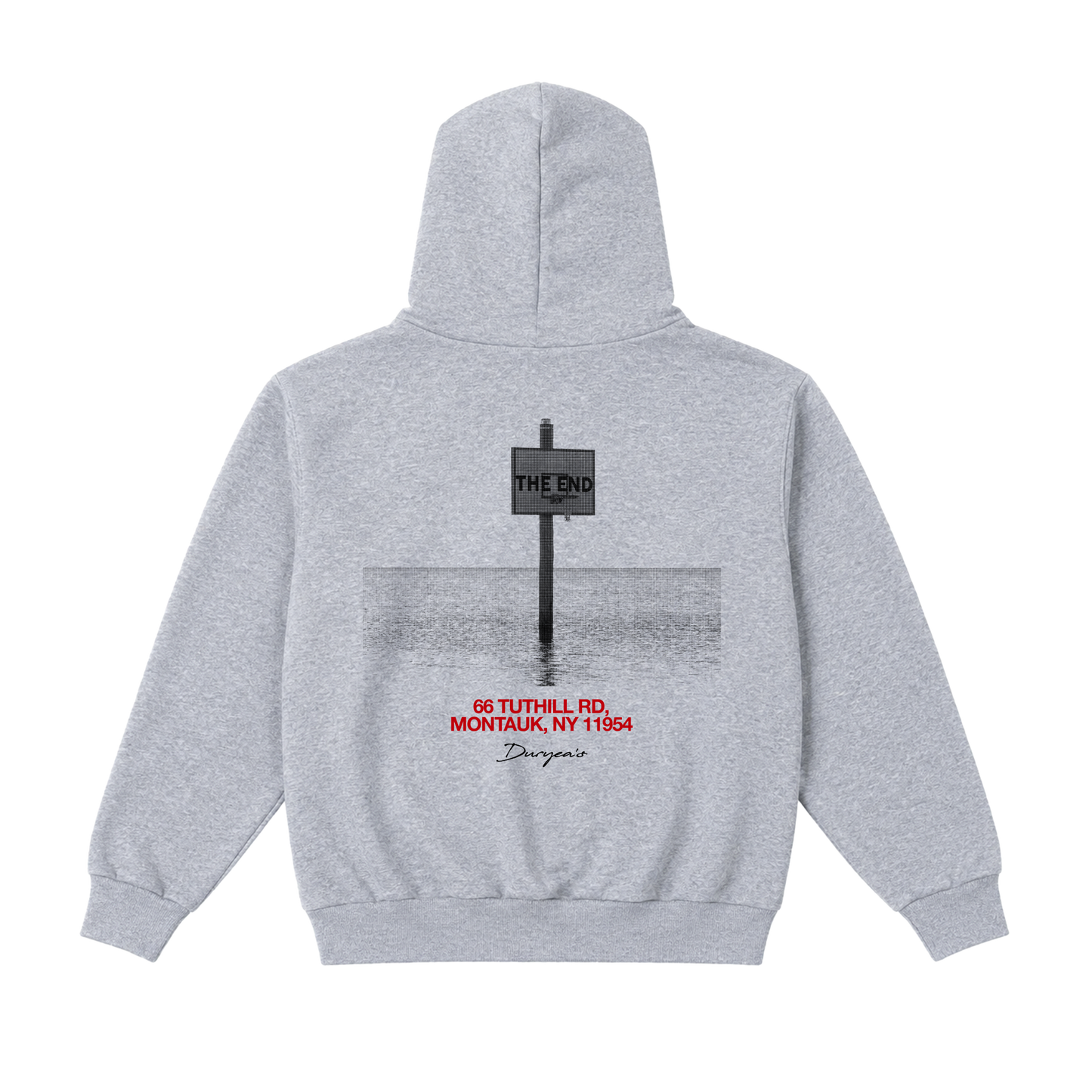 “THE END” PHOTO HOODIE