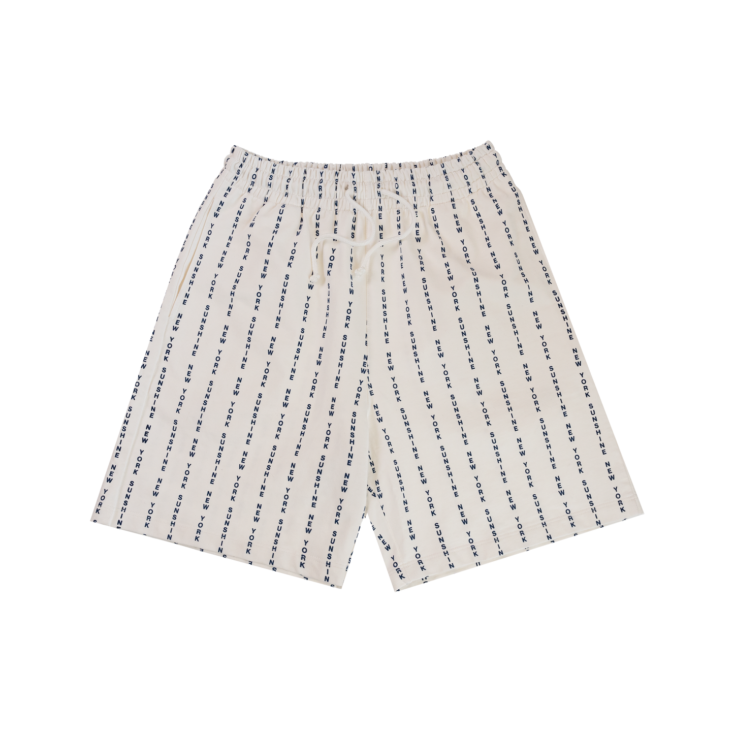 Pinstripe Sweatpants Shorts
