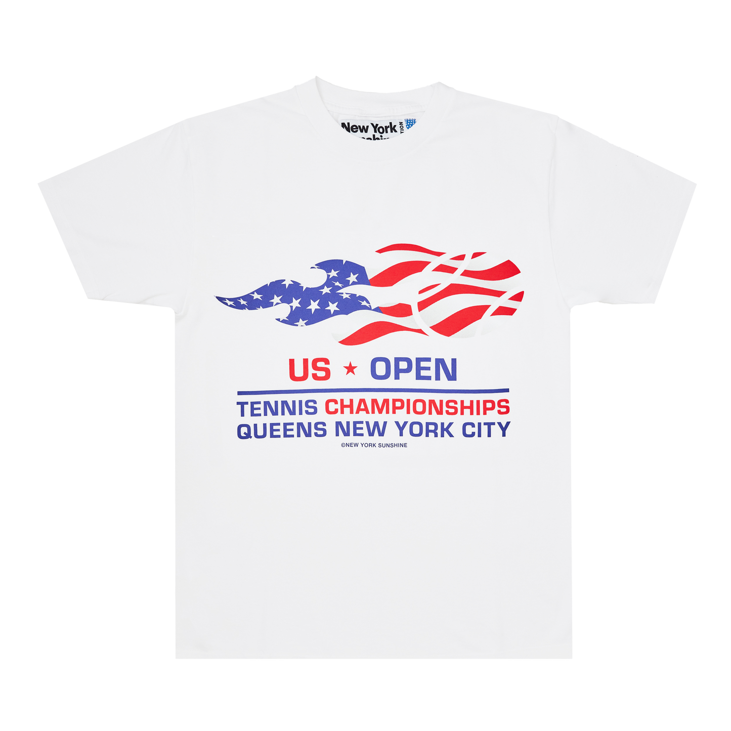 NEW YORK SUNSHINE US OPEN T SHIRT