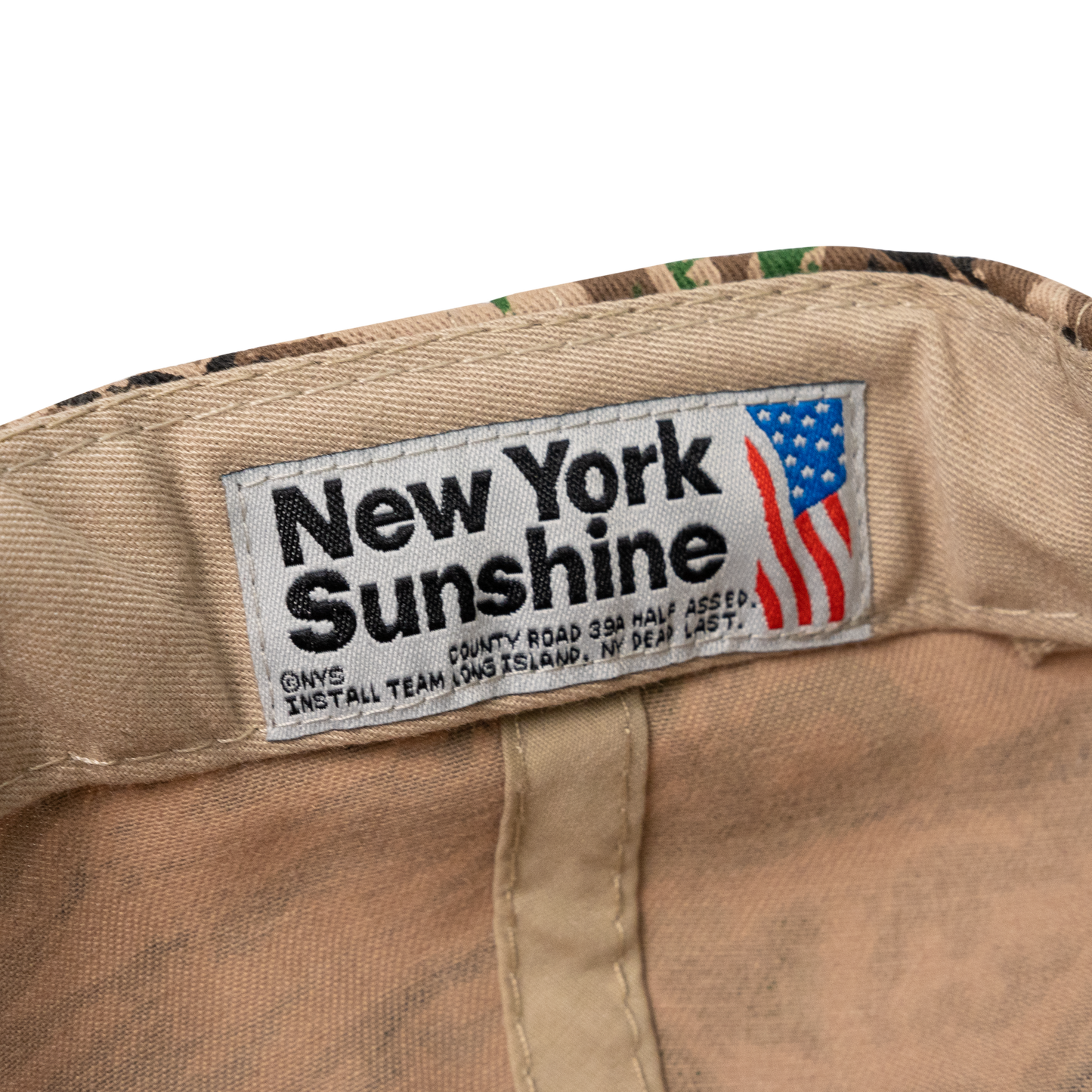 New York Sunshine Camo Hat