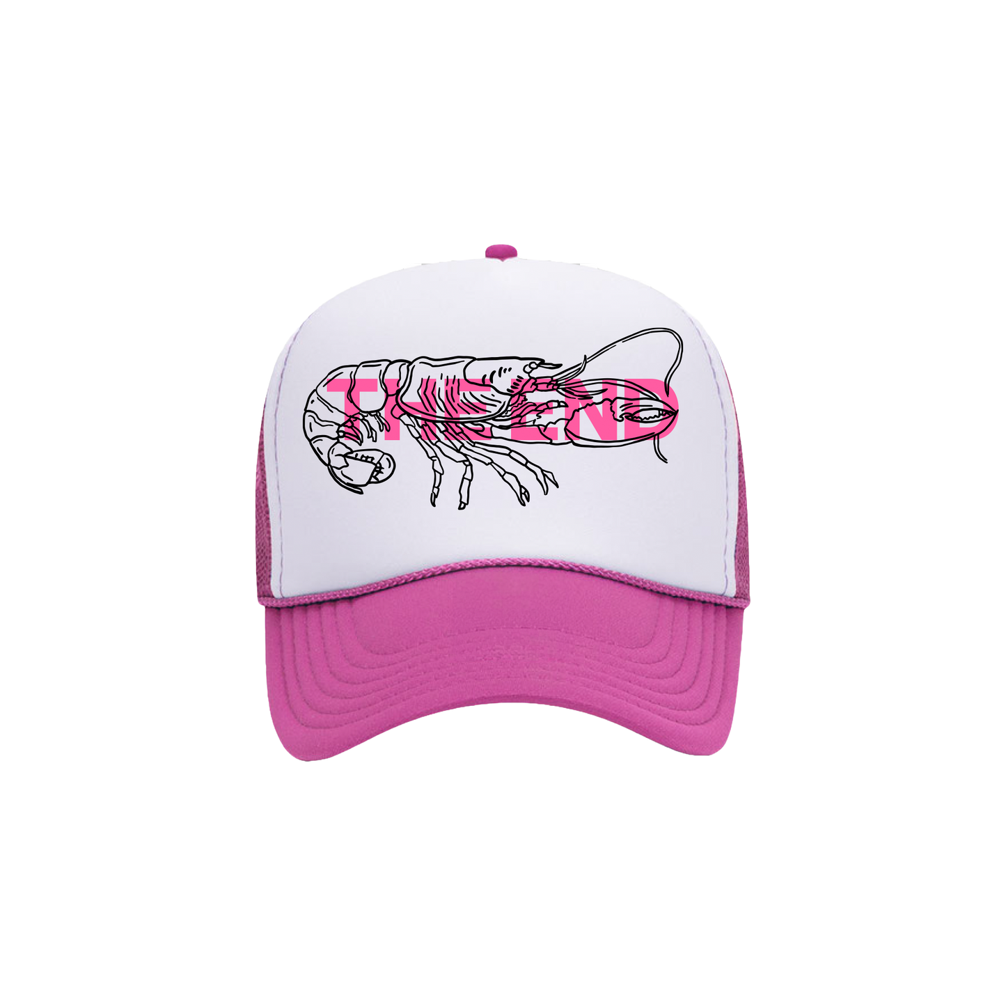 THE END Hat Pink