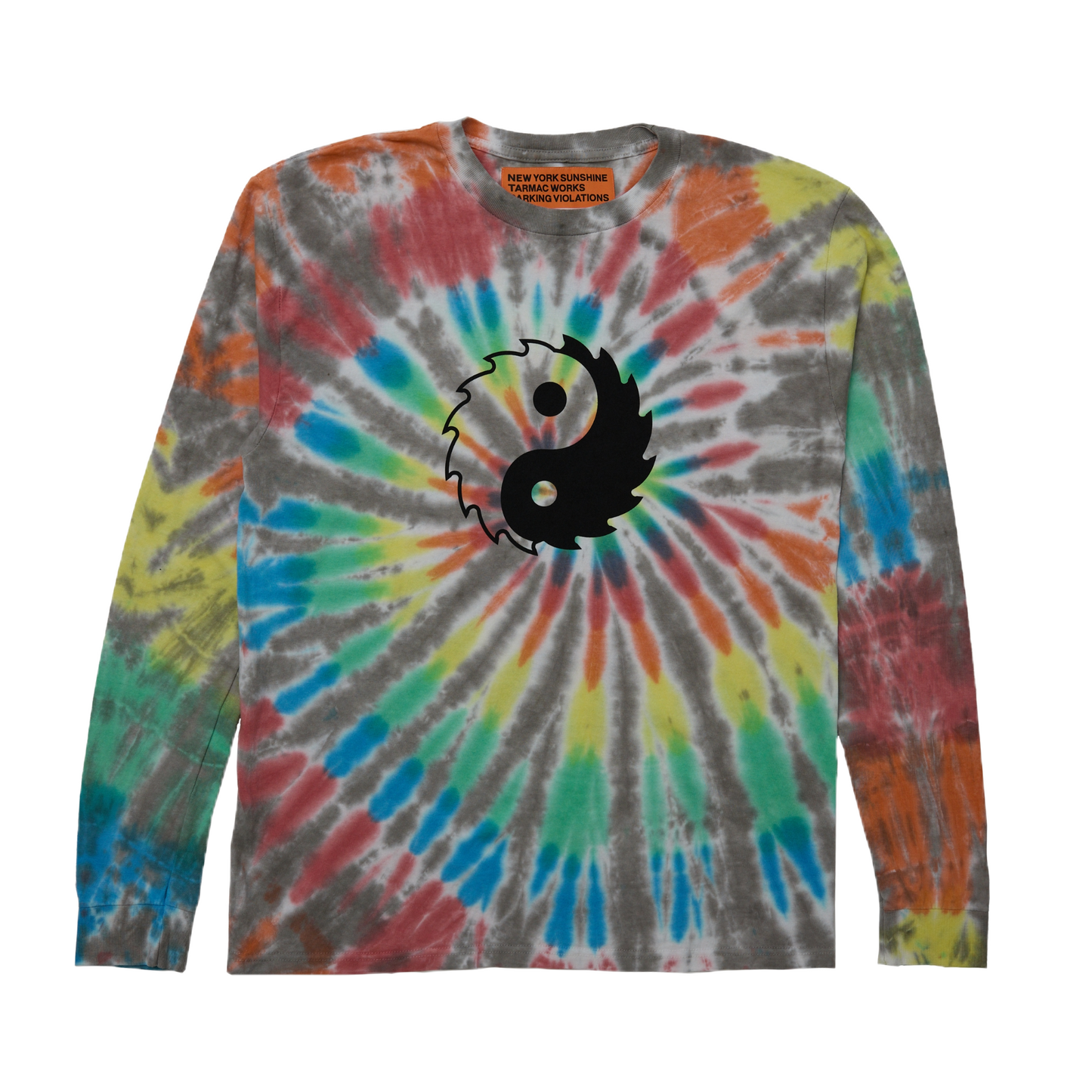 Stay Calm Tie-Dye Long Sleeve
