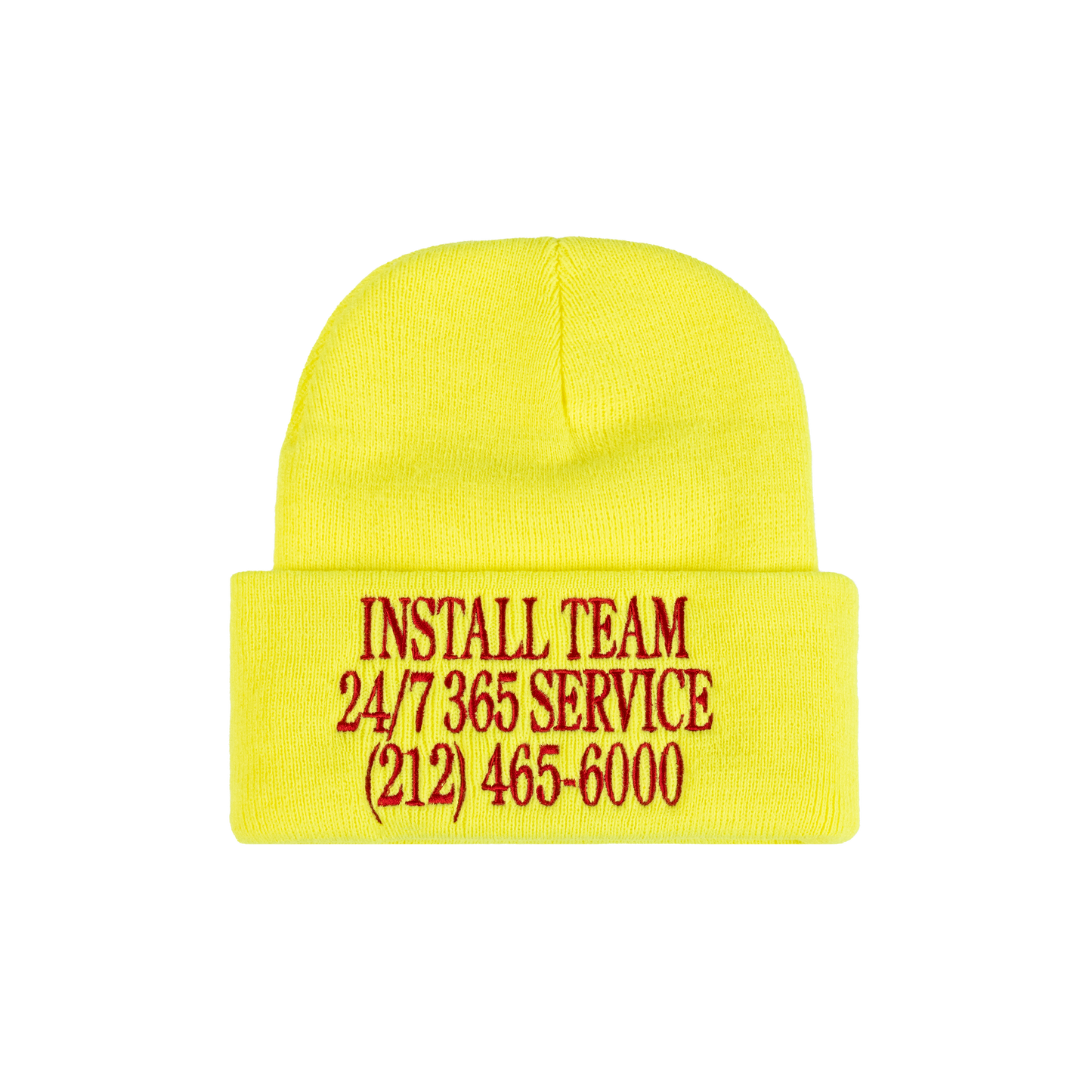World’s Most Famous Arena Beanie Neon