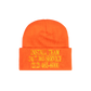 World’s Most Famous Arena Beanie Orange