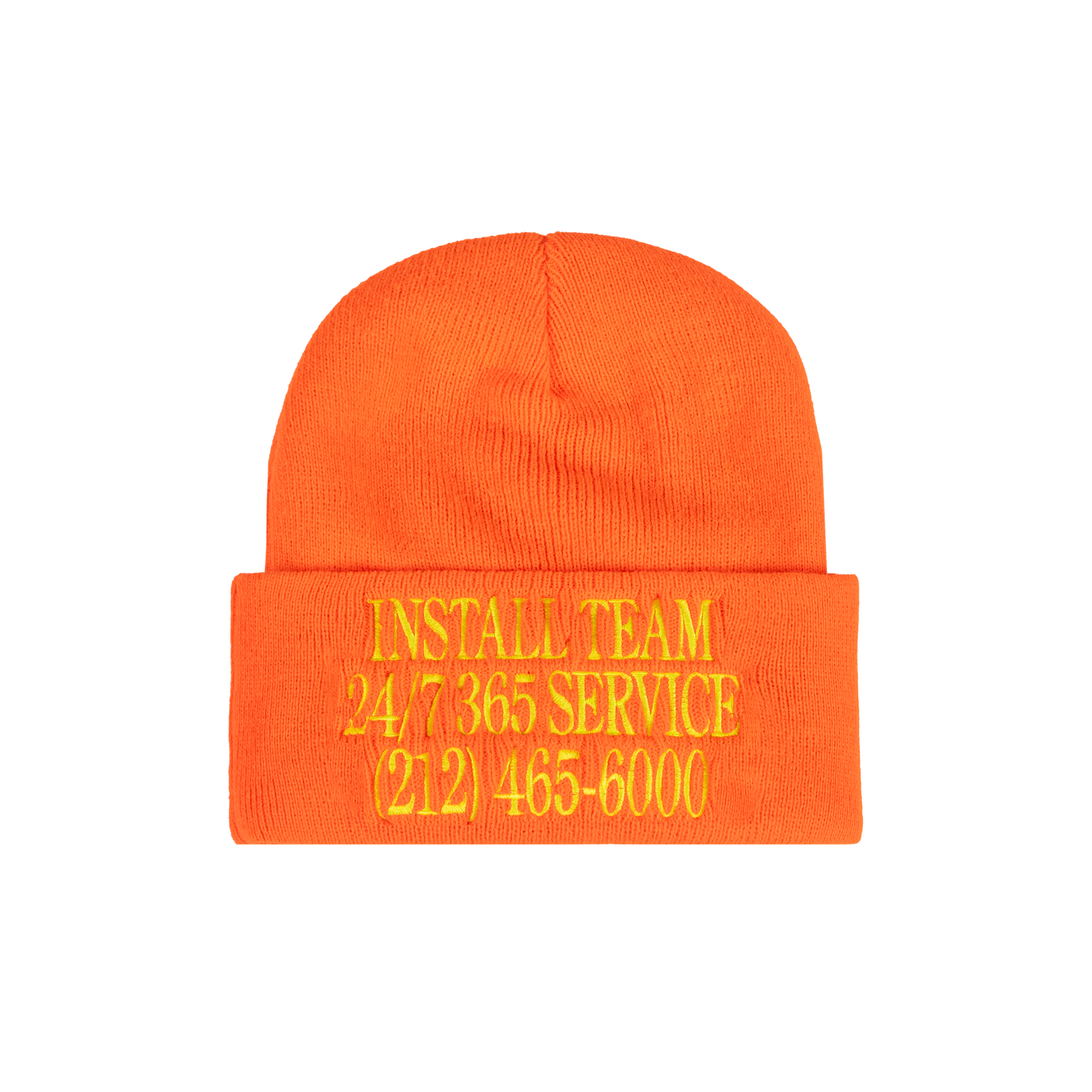 World’s Most Famous Arena Beanie Orange