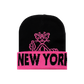 Pink Panther Beanie Black