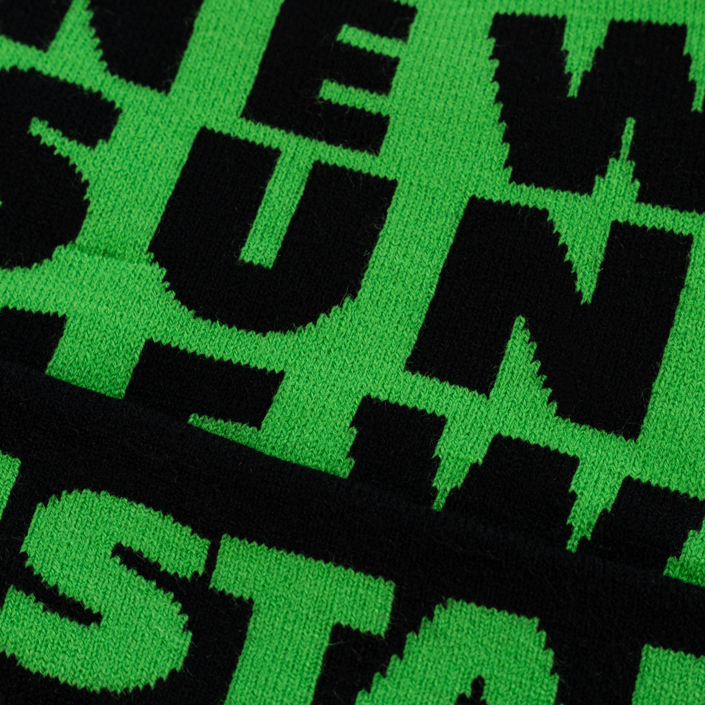All Over Print Beanie Green
