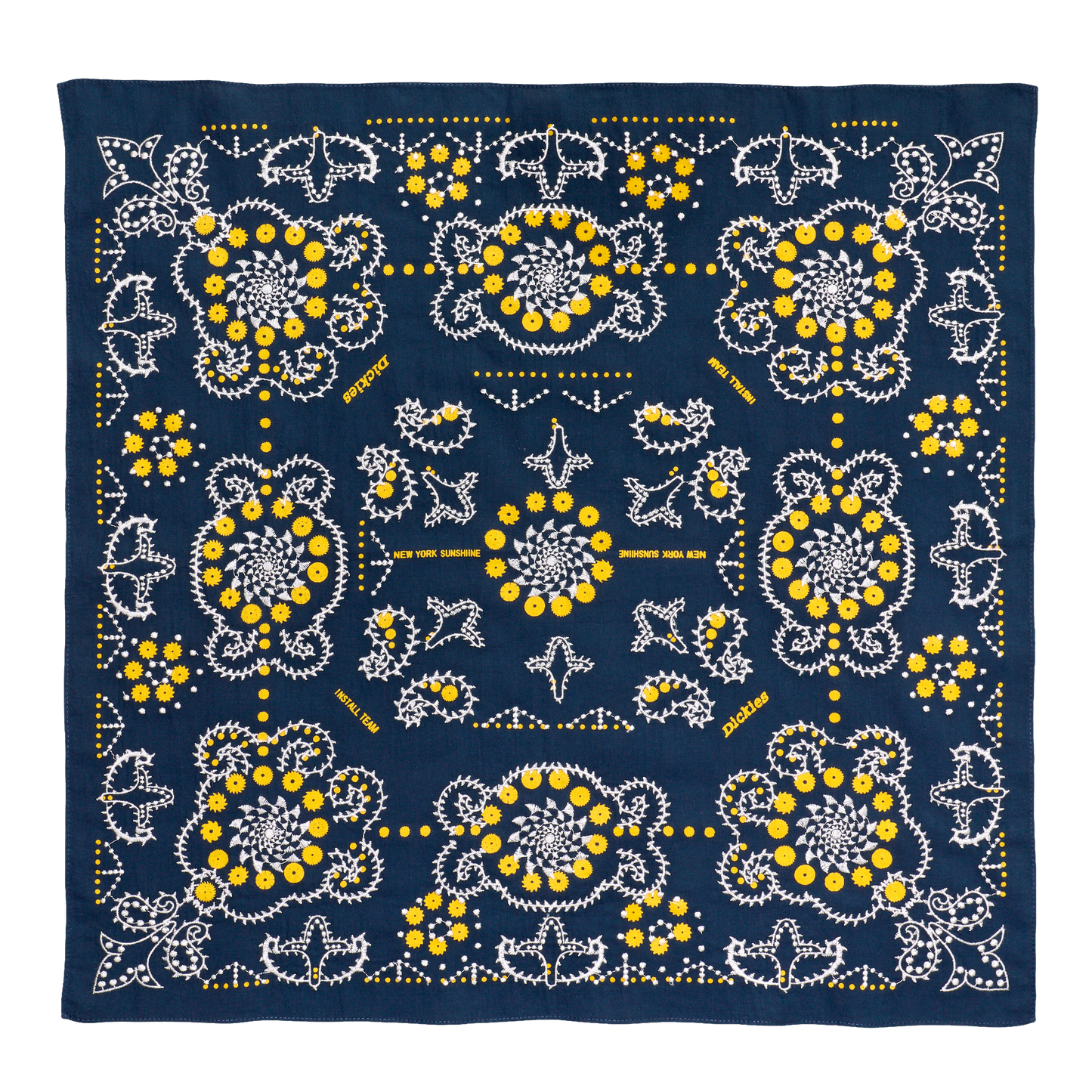 New York Sunshine x Dickies Table Saw Bandana Blue
