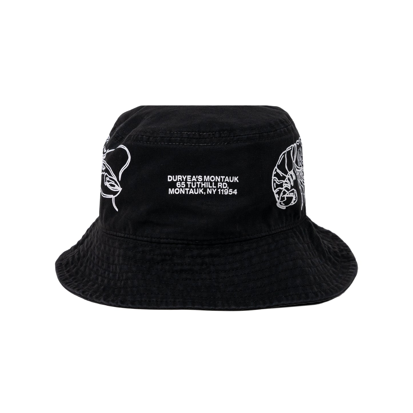 THE END Bucket Hat Black
