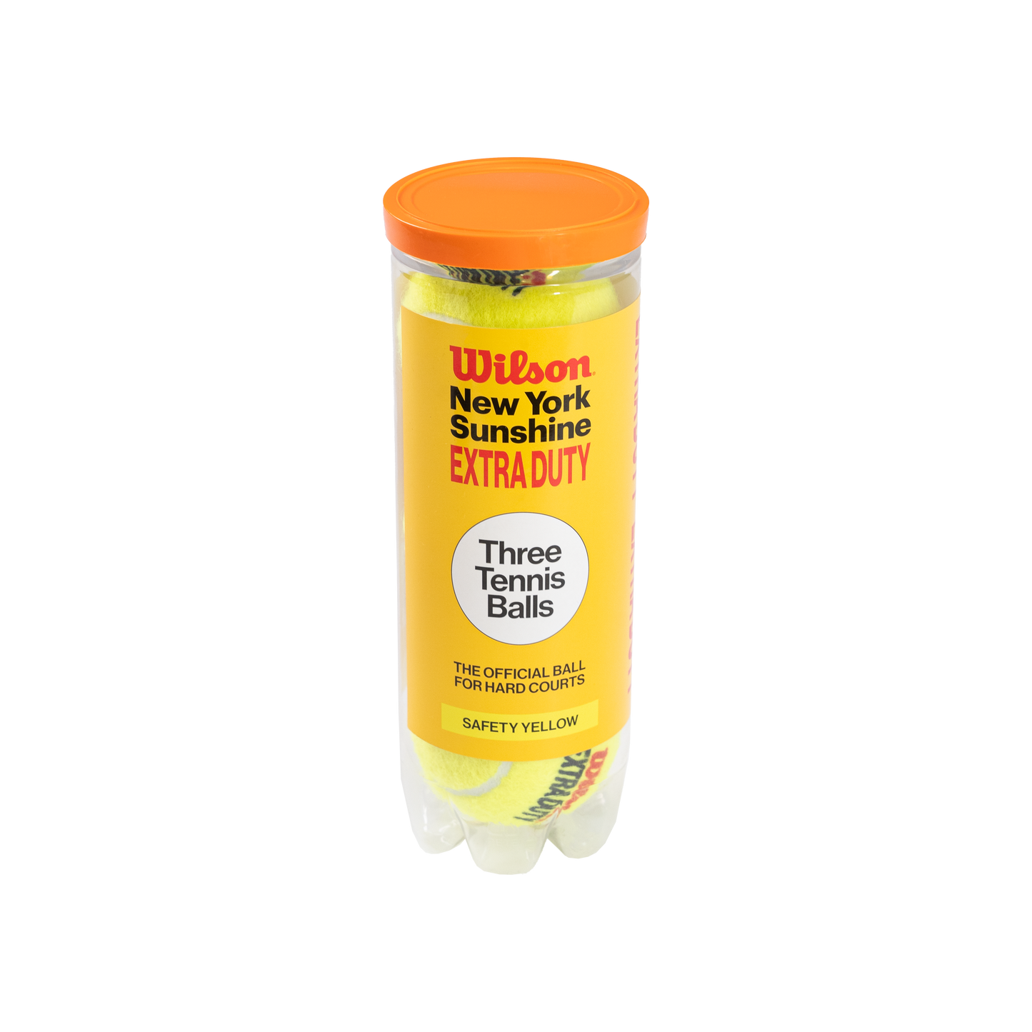 Wilson x New York Sunshine Extra
Duty 3 Ball Can