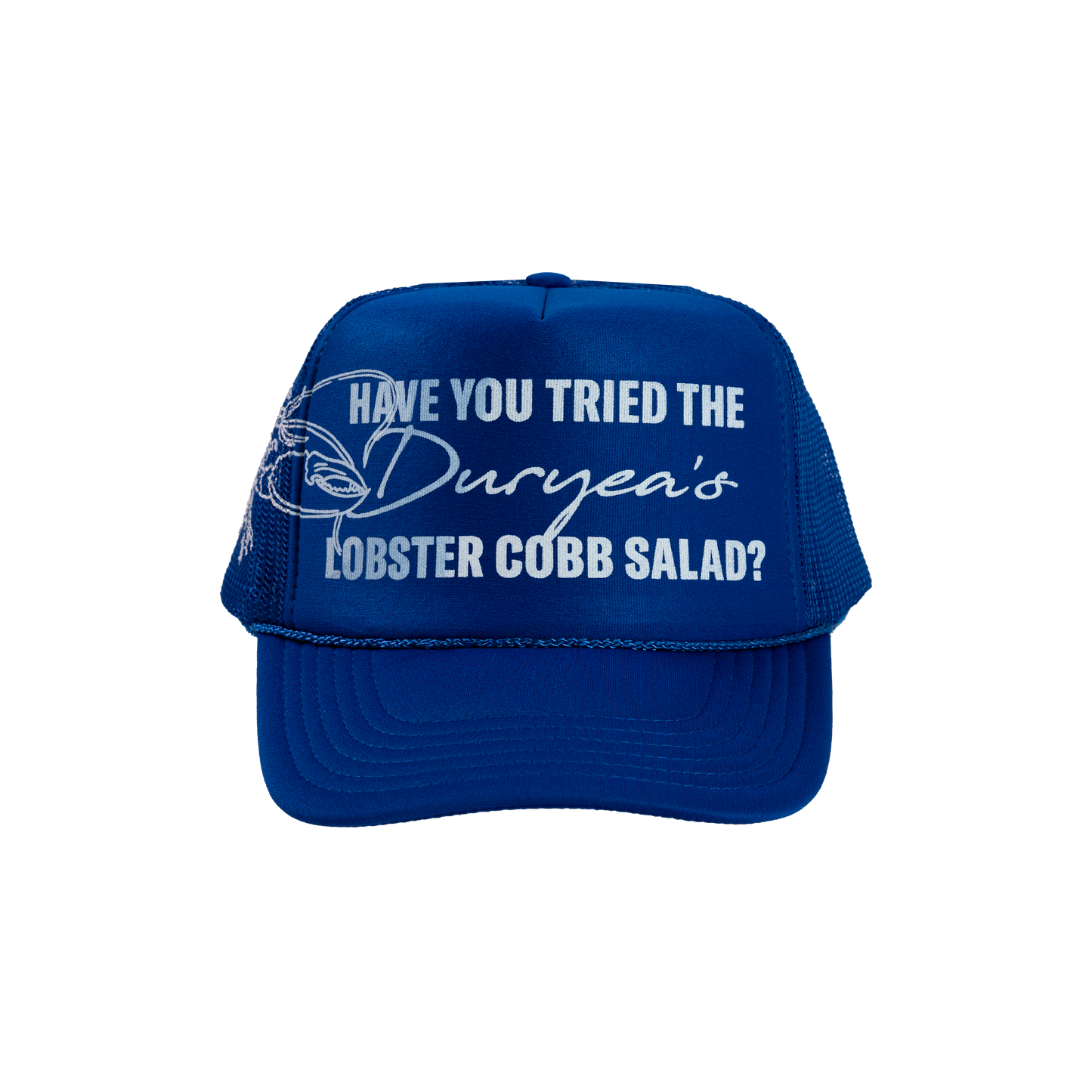 LOBSTER COBB SALAD Hat Blue