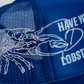 LOBSTER COBB SALAD Hat Blue