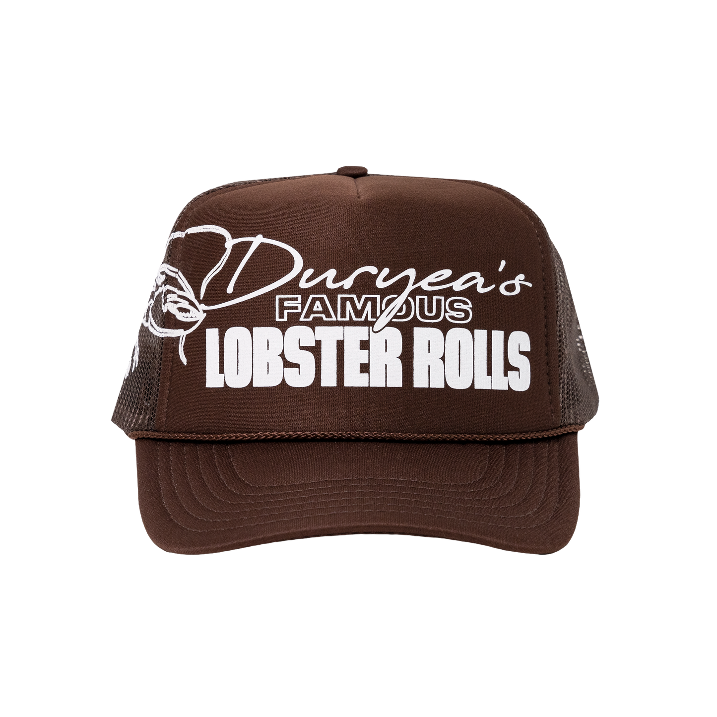 LOBSTER ROLLS Hat Brown