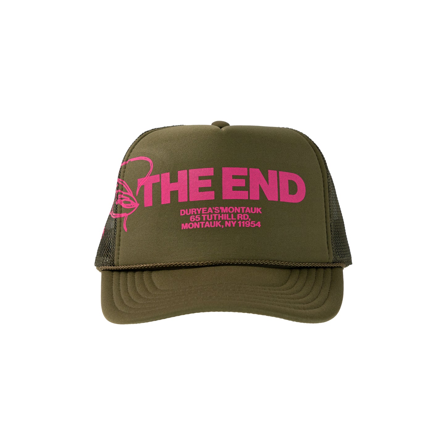 THE END Hat Olive
