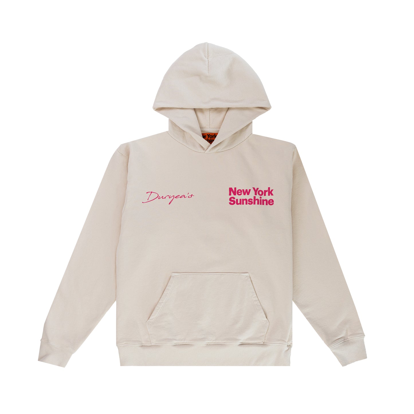 THE END Hoodie Cream