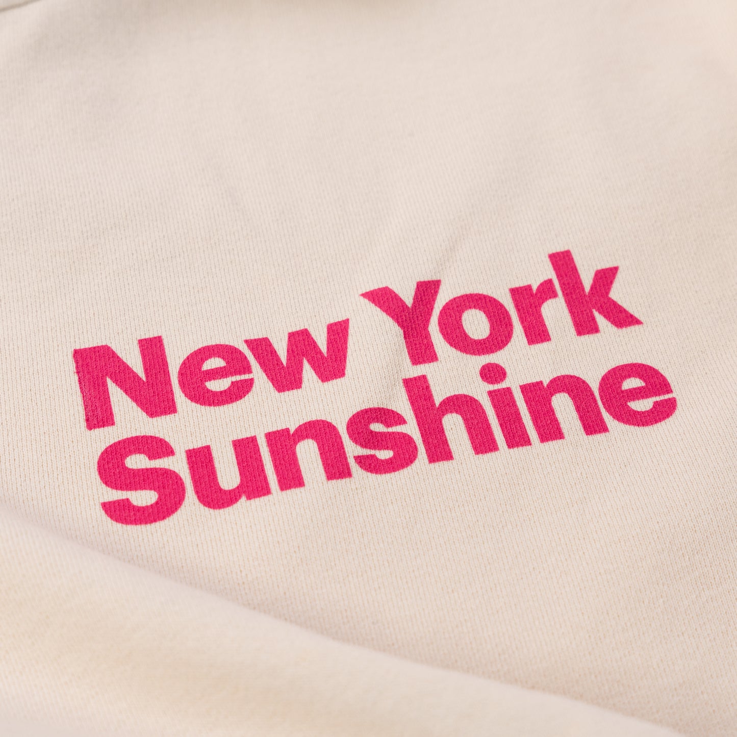 THE END Hoodie Cream