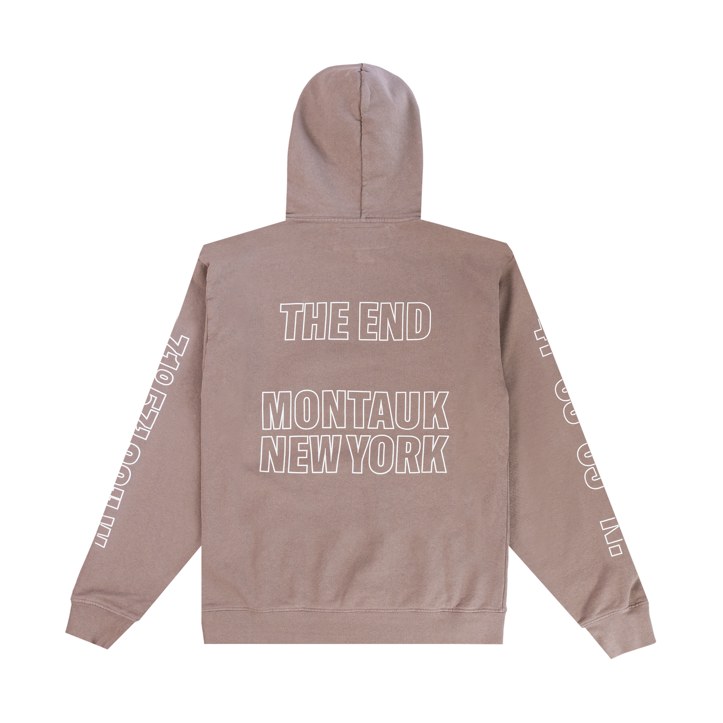 Coordinates Hoodie Brown
