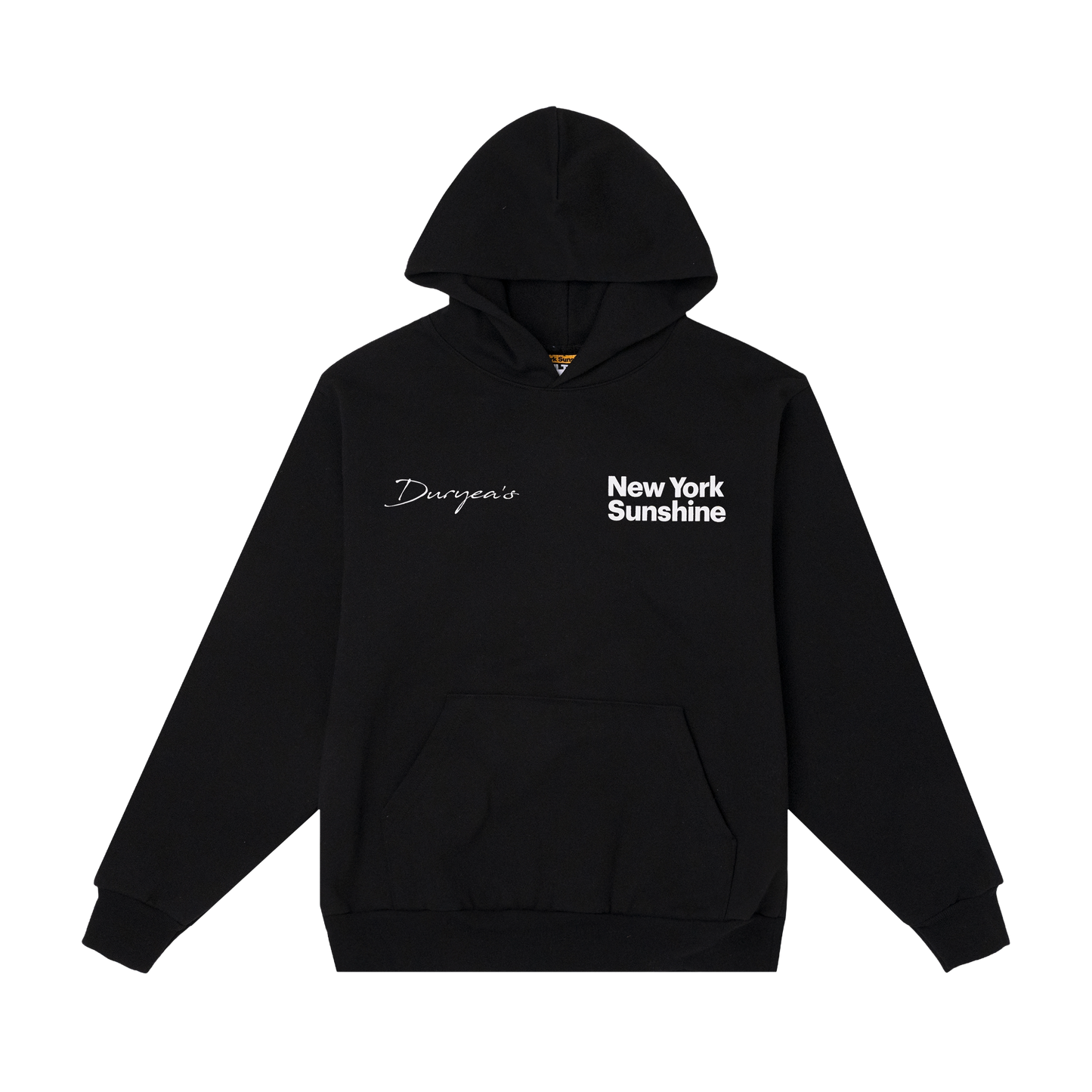THE END Hoodie Black