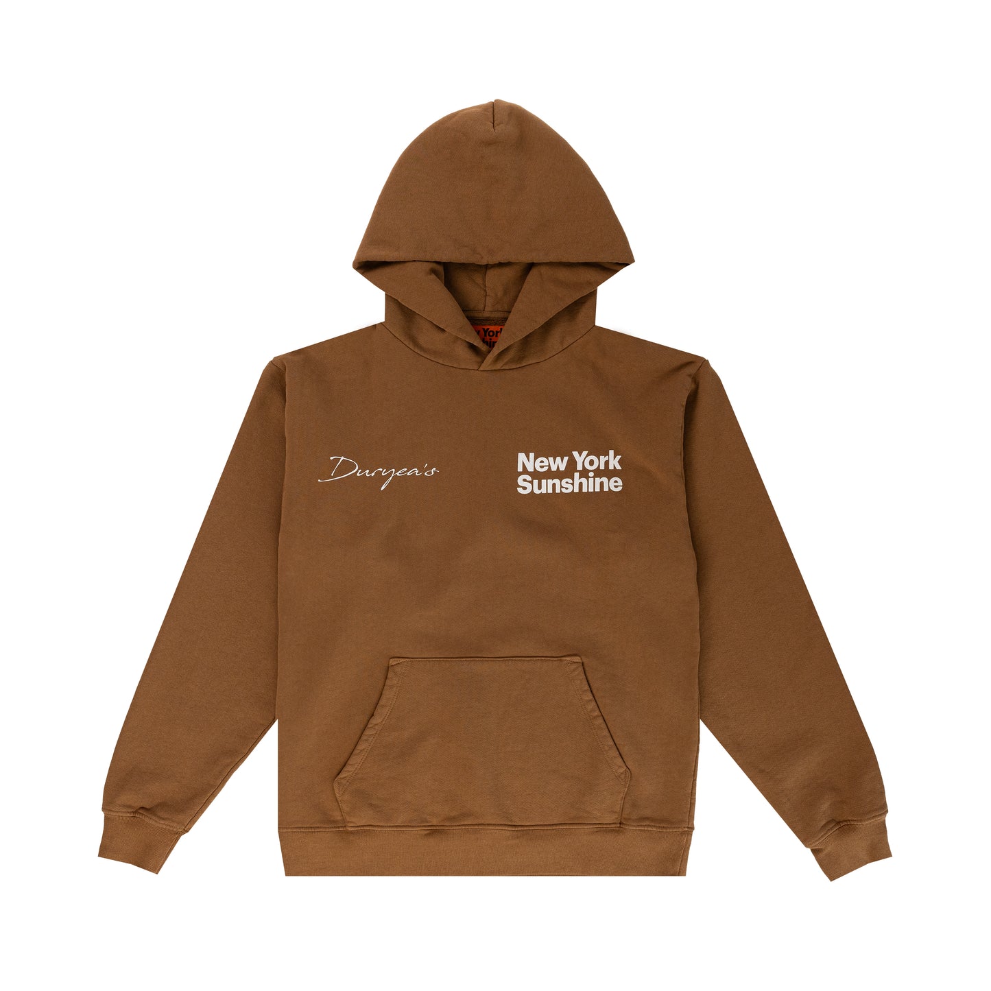 THE END Hoodie Brown