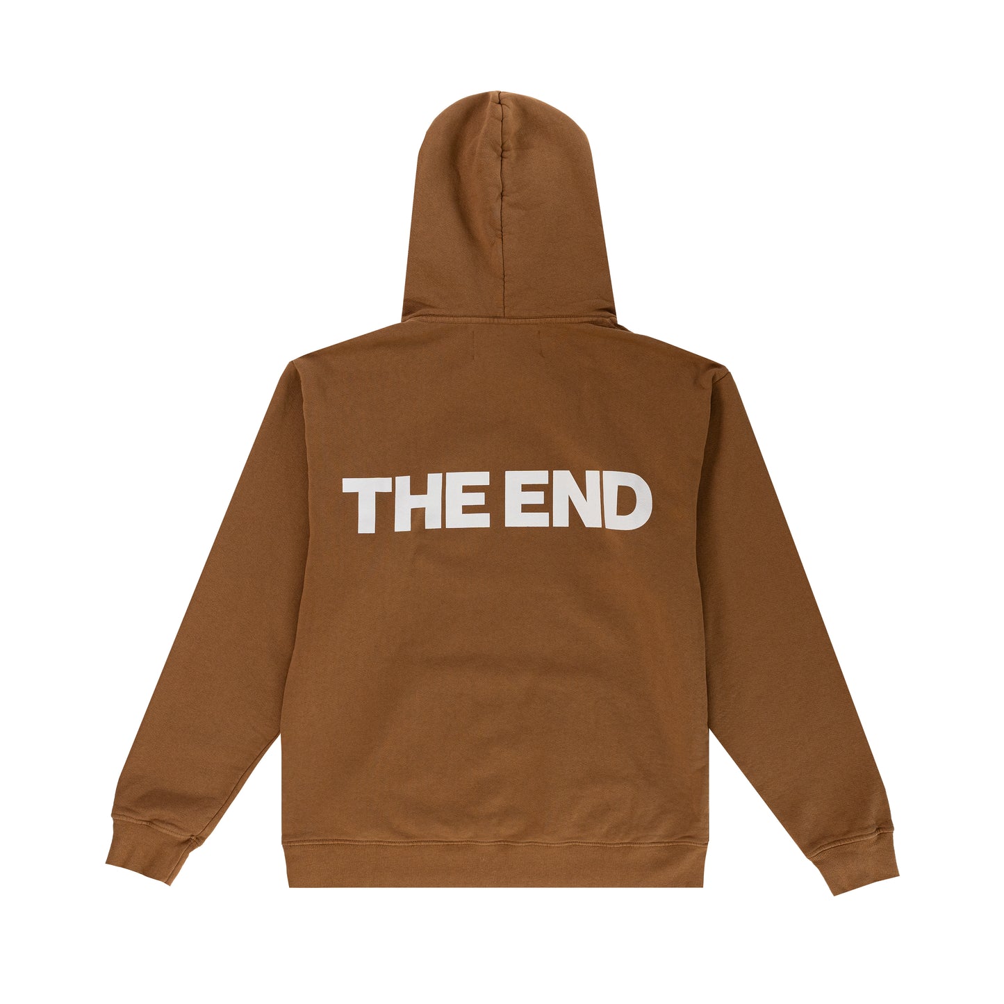 THE END Hoodie Brown
