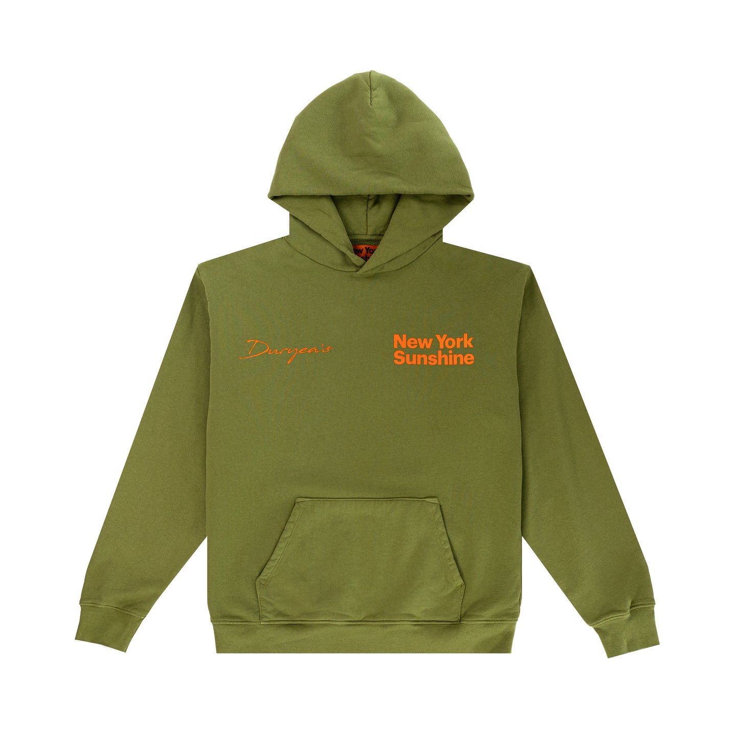 THE END Hoodie Olive