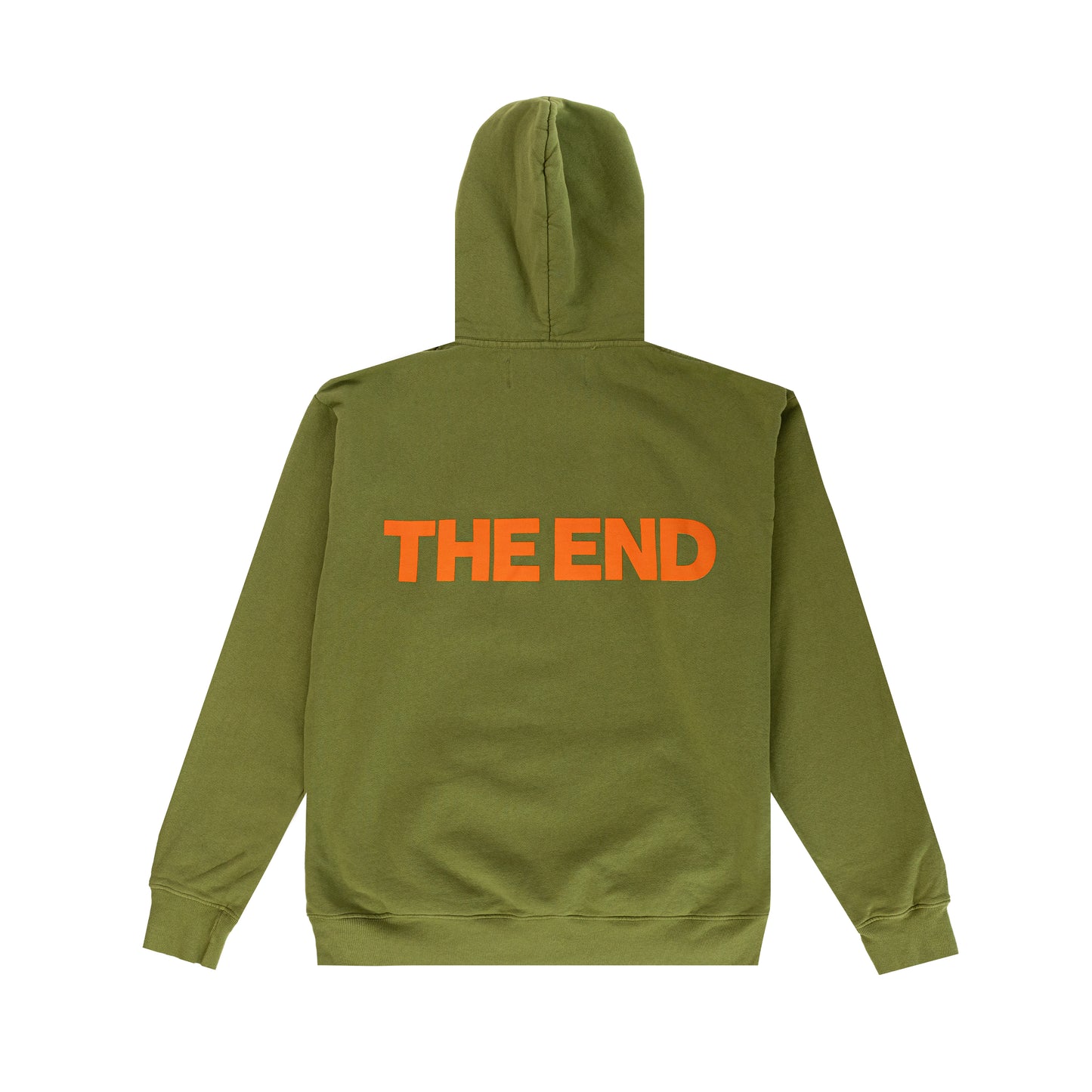 THE END Hoodie Olive