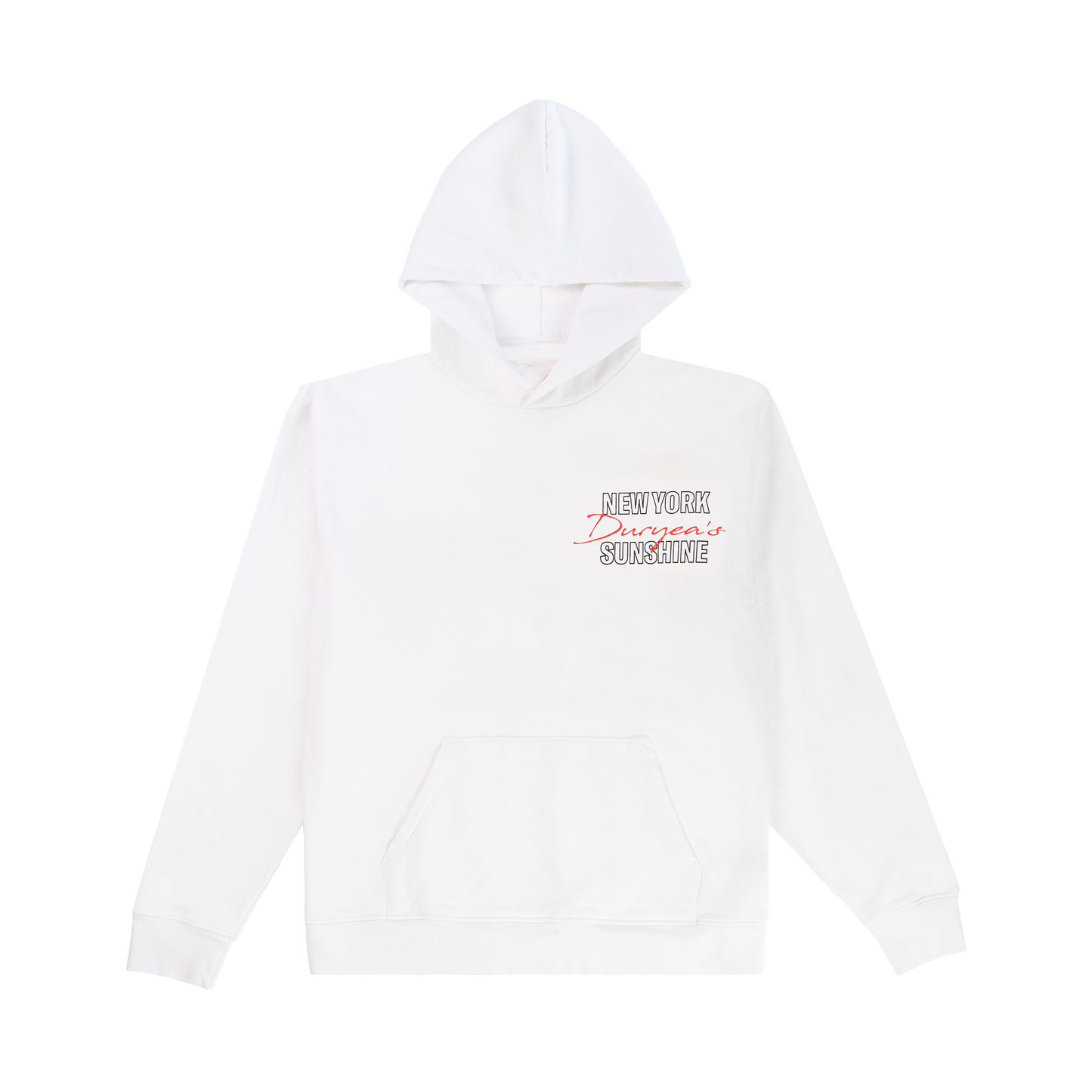 WORLD FAMOUS Hoodie White
