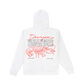 WORLD FAMOUS Hoodie White