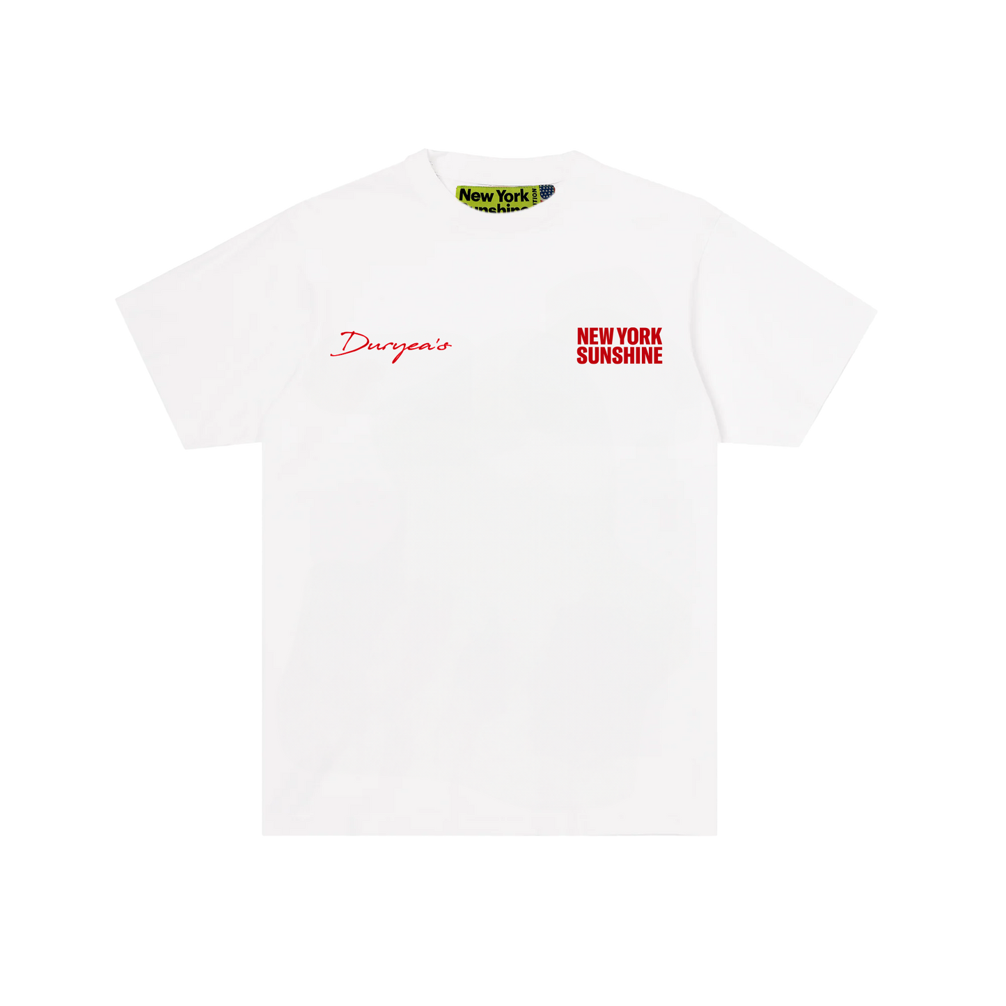 “THE END” PHOTO T-SHIRT WHITE