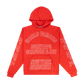Coordinates Hoodie Red