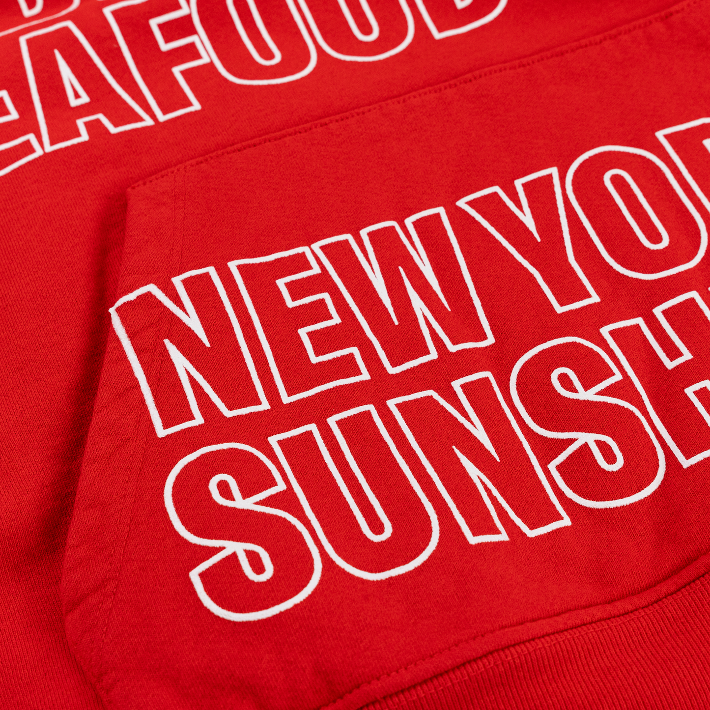 Coordinates Hoodie Red