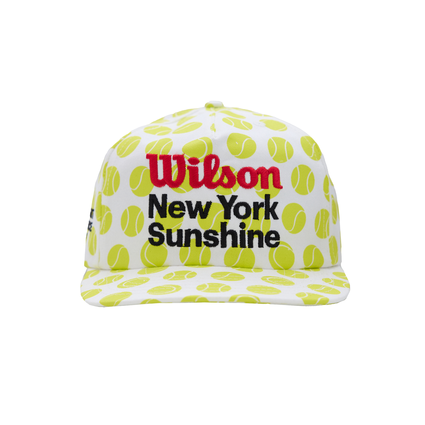 White Polka Hat