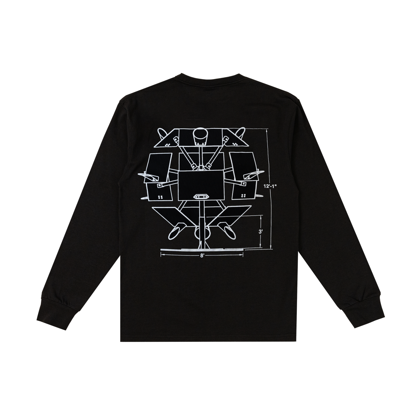 Engineered Elevation Long Sleeve Black
