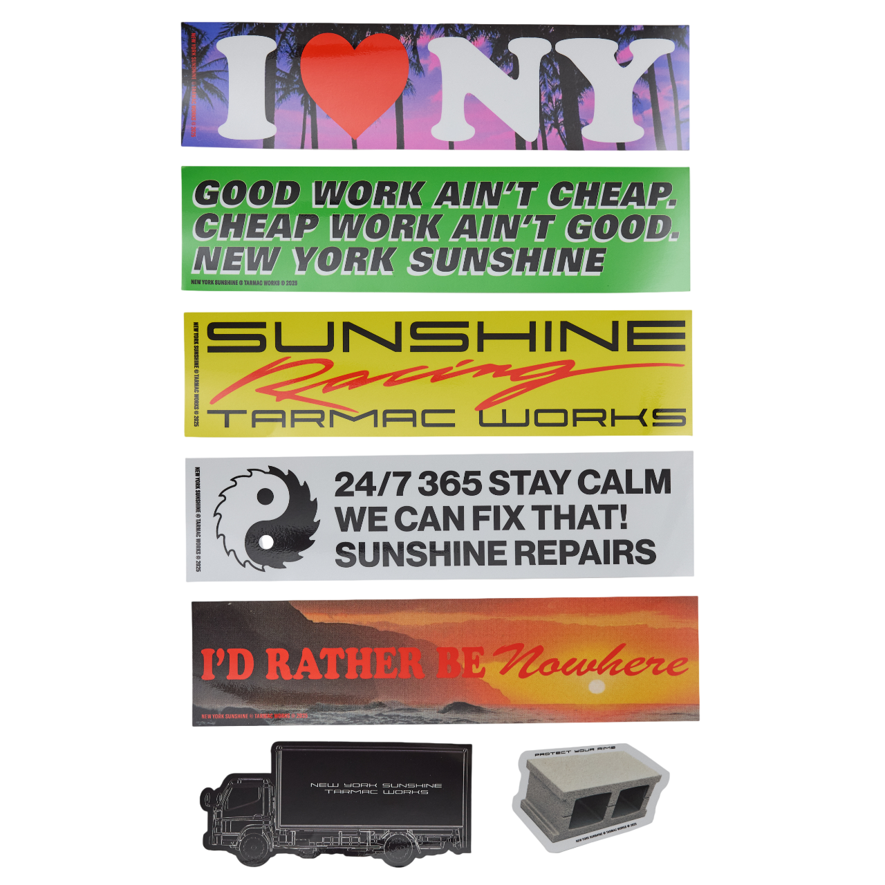PSA Bumper Sticker Pack