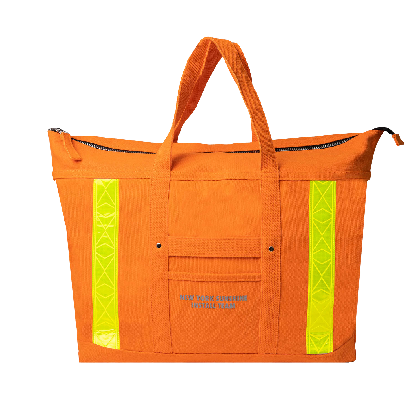 INSTALL TEAM Heavy Duty Supply Bag Orange