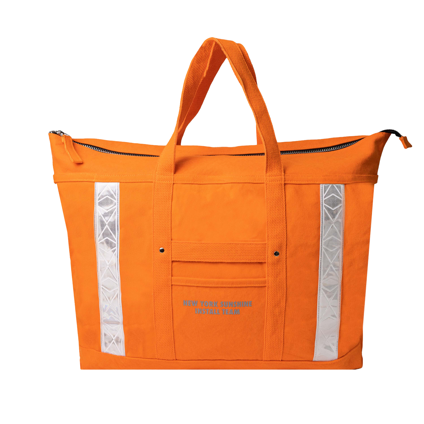 INSTALL TEAM Heavy Duty Supply Bag Orange