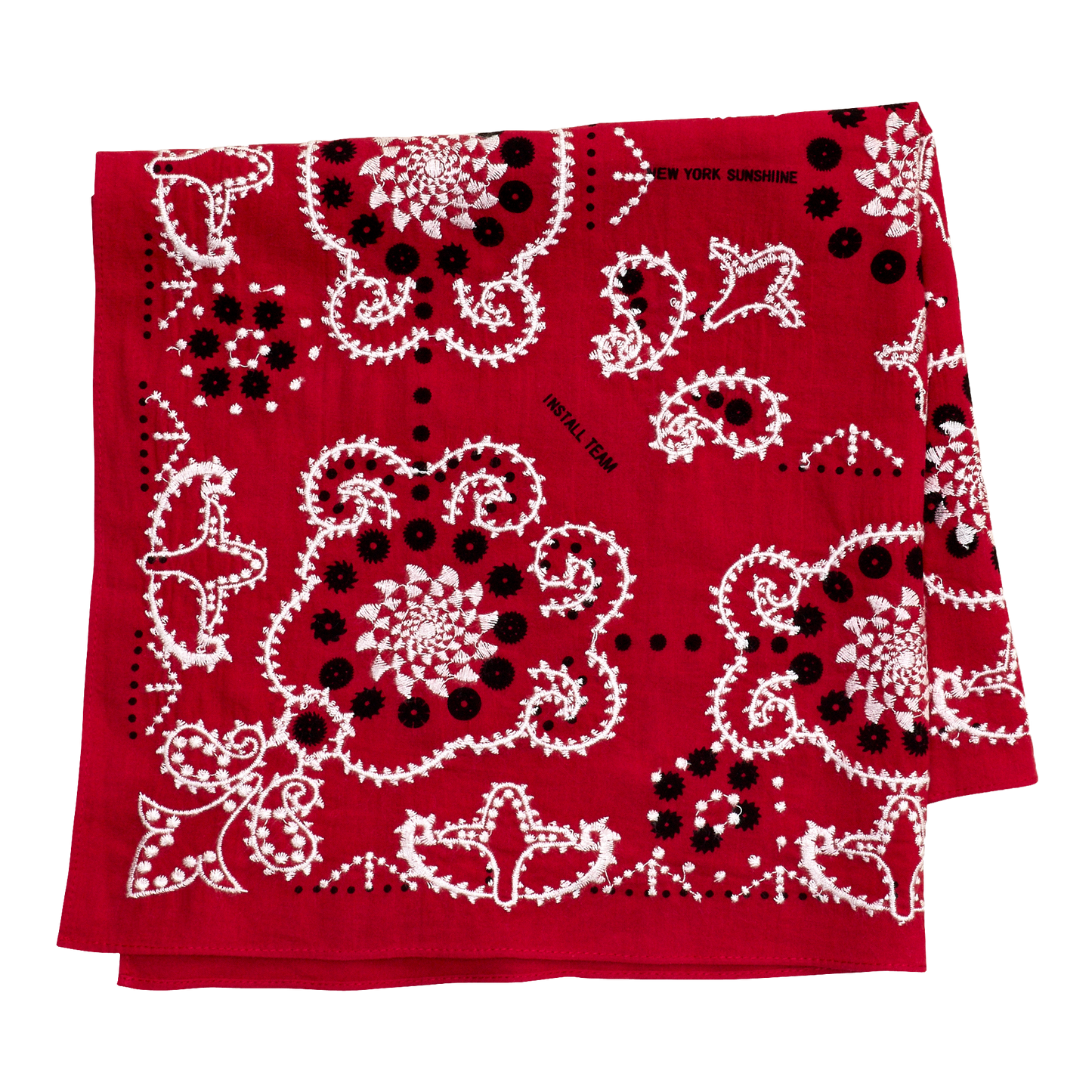 New York Sunshine x Dickies Table Saw Bandana Red