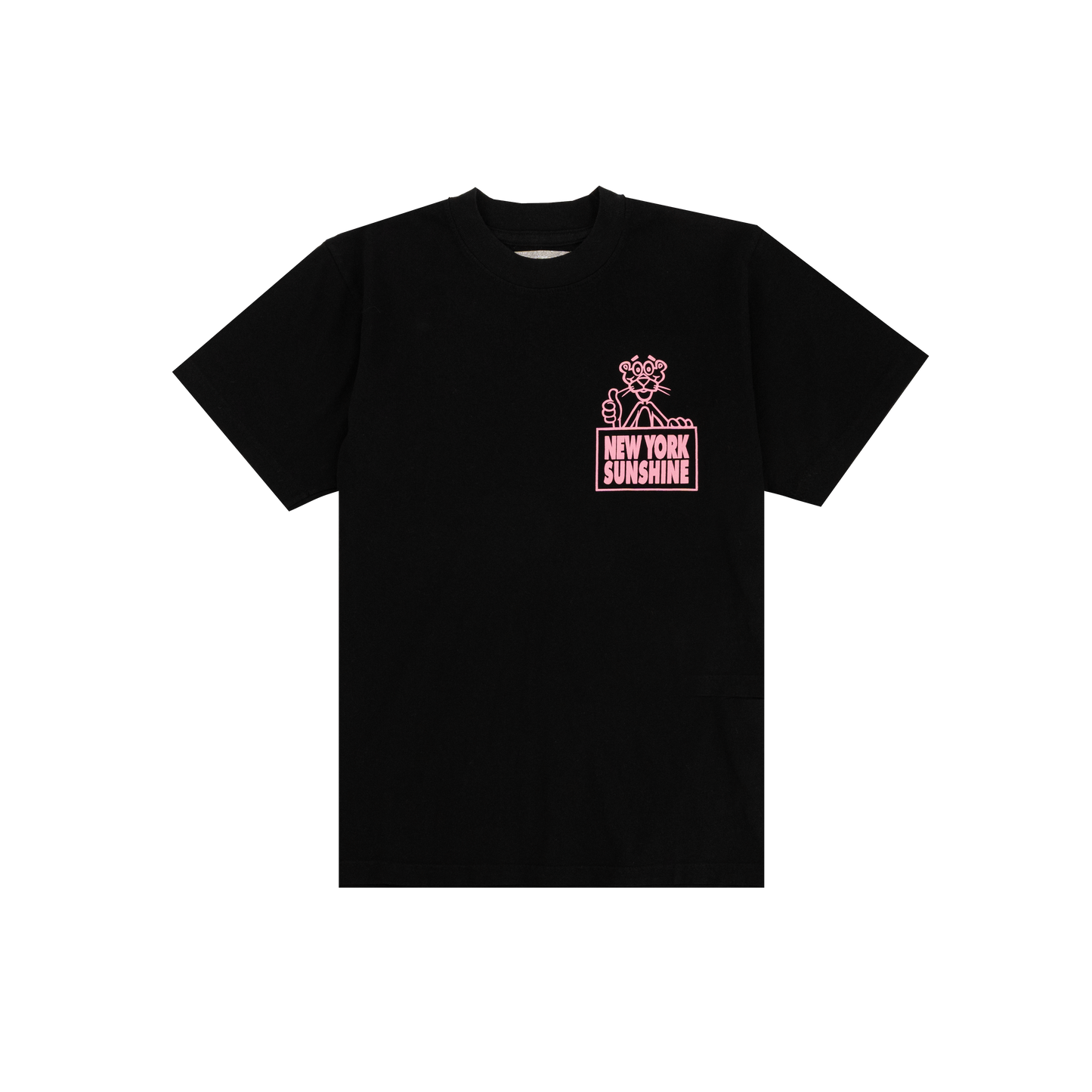 Pink Panther T Shirt Black