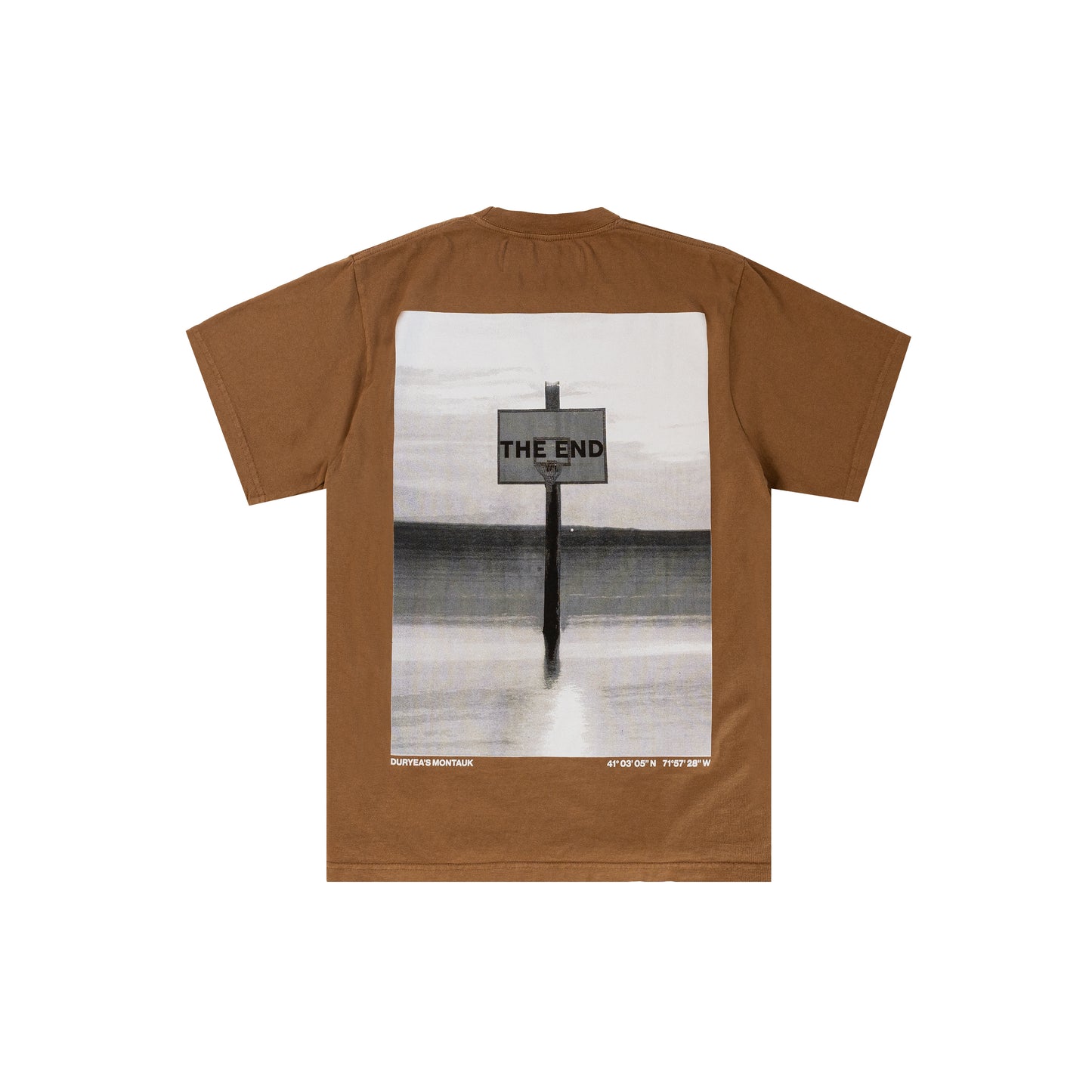 Photo T Shirt Brown