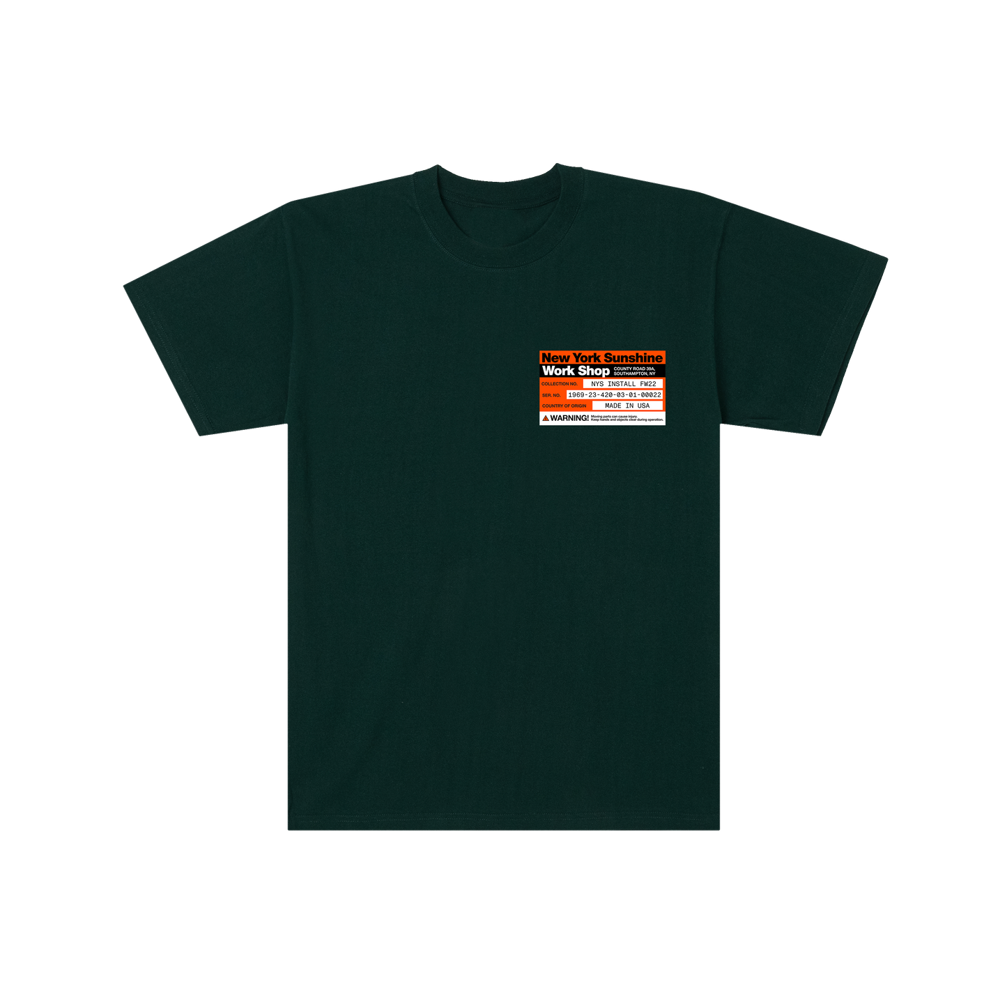 Work Shop T Shirt (Green)