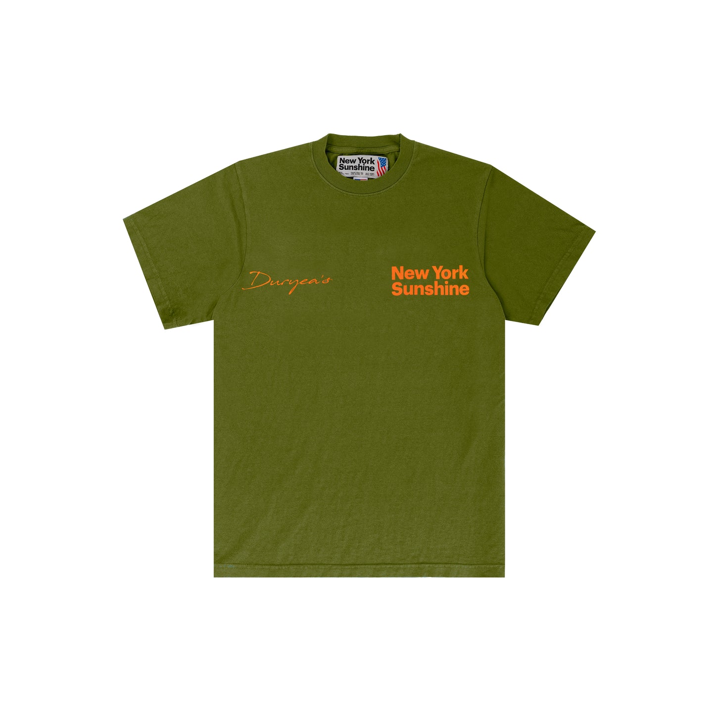 THE END T Shirt Olive