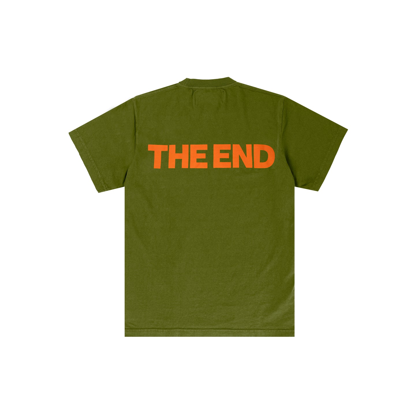 THE END T Shirt Olive
