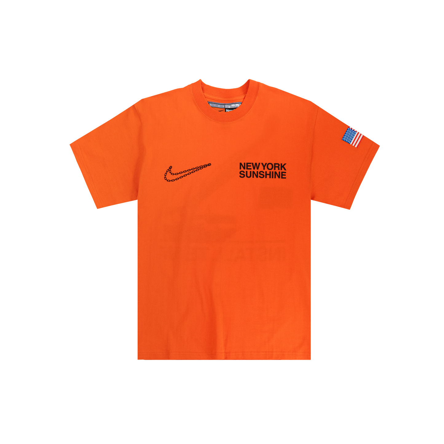 Nike Truck T Shirt Orange