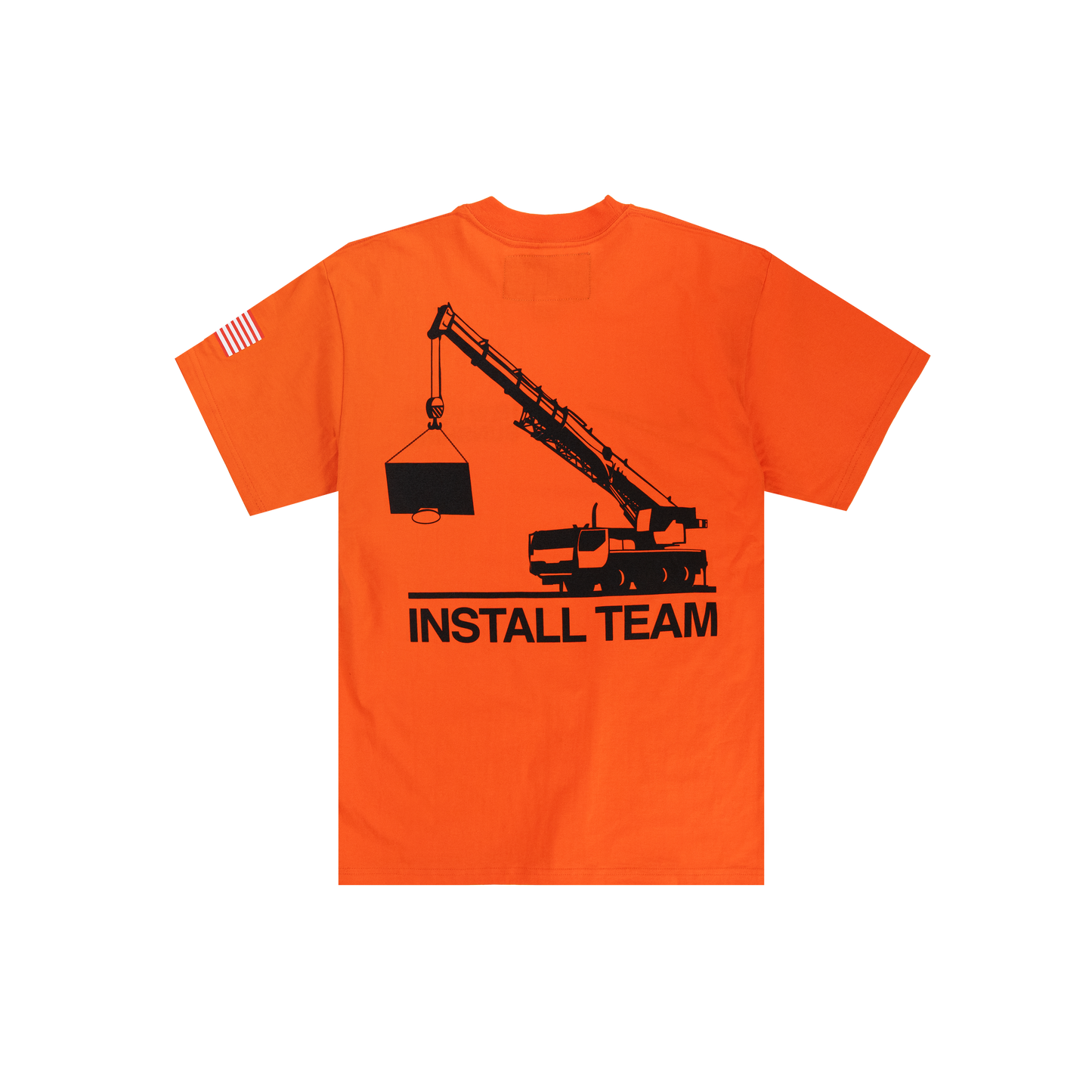 Nike Truck T Shirt Orange