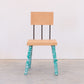 Concrete Leg Chair (Teal)